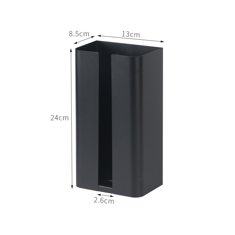 Caja de pañuelos rack de almacenamiento de succión magnética caja de almacenamiento de toalla de cara caja de pañuelos de baño de pared caja de pañuelos de cocina caja al revés