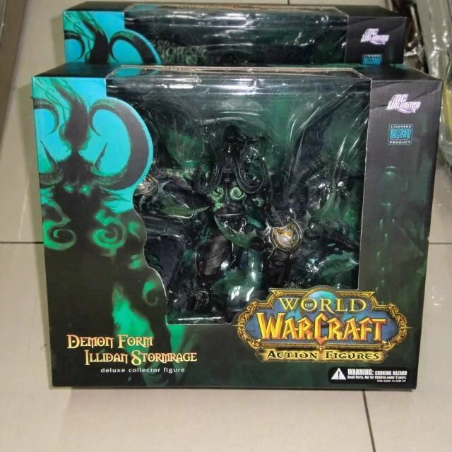 World of Warcraft DC7 Generation Illidan Witch King Alsace Death Knight Box Model Model