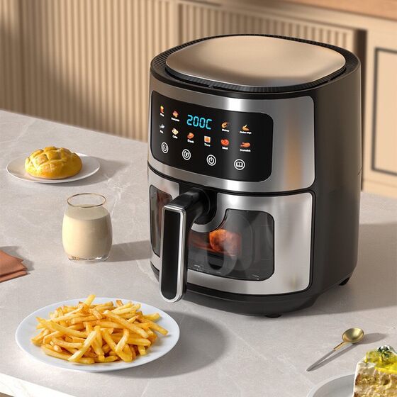 Cross-border air fryer household new smart large-capacity visual non-turning oil-free multi-function Air fryer