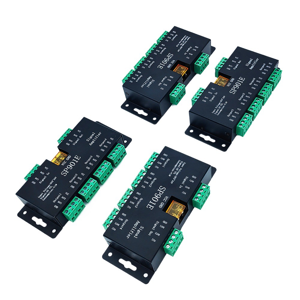 SP901E Multi-channel Synchronous Flow Controller for LED Strips with Return Sync and Running Functions