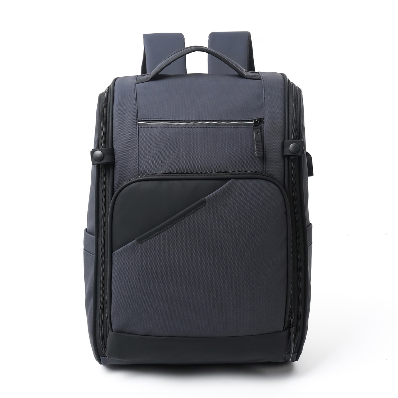 Waterproof Business Laptop Backpack For Men Simple Commuting Bag_voghion.com