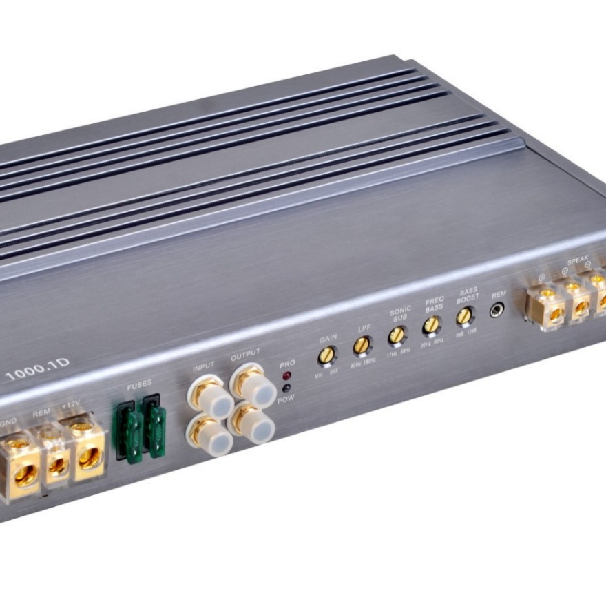 2026 Model 1200 Watt Class D Single-Channel Bass Car Amplifier/ Digital Bass Amplifier/ Bass Amplifier