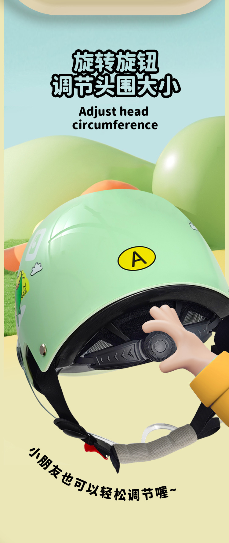 Class a New National Standard 3C Certified Kidsren's Helmet Female Kids Winter Electric Motorcycle Boy Half Helmet Breathable