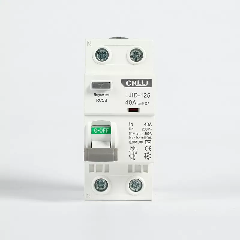 小型漏电断路器LJID-2P 亮剑电气厂家供应家用微型断路器批发