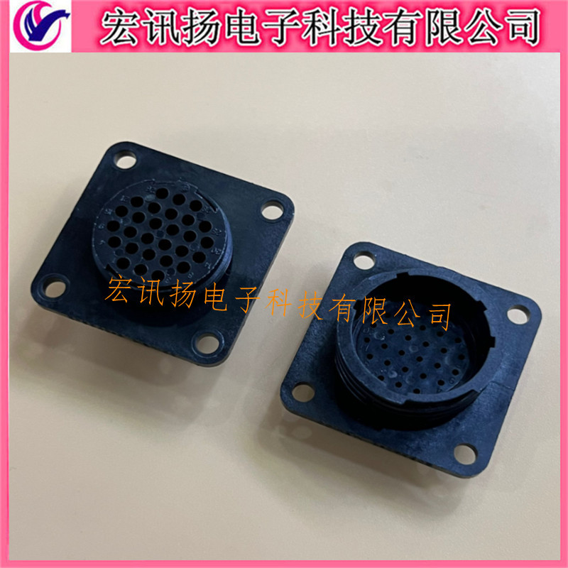 205840-3 原装TE/泰科 AMP 28Pin 法兰插座 CPC2系列圆形连接器