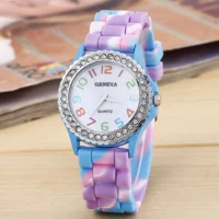 Smeeto Trendy Waterproof Швейцарские Часы - Алмазы, Корейский Стиль, Яркий и Заманчивый Дизайн!