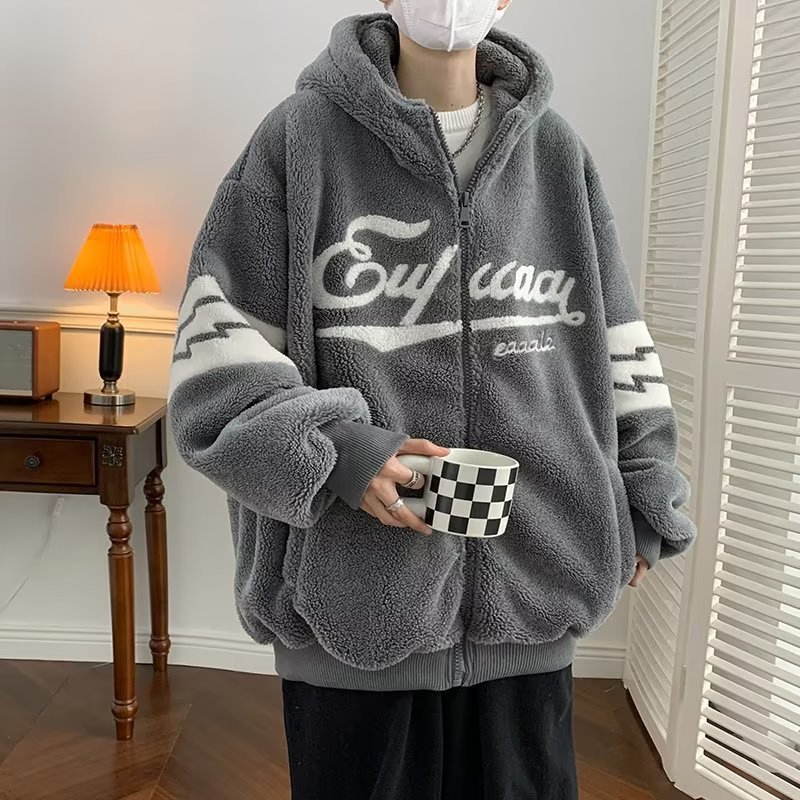 2024 nuevo estilo chaqueta de béisbol primavera y otoño para hombres ropa casual de la calle principal otoño estilo Hong Kong ins marca de moda chaqueta suelta