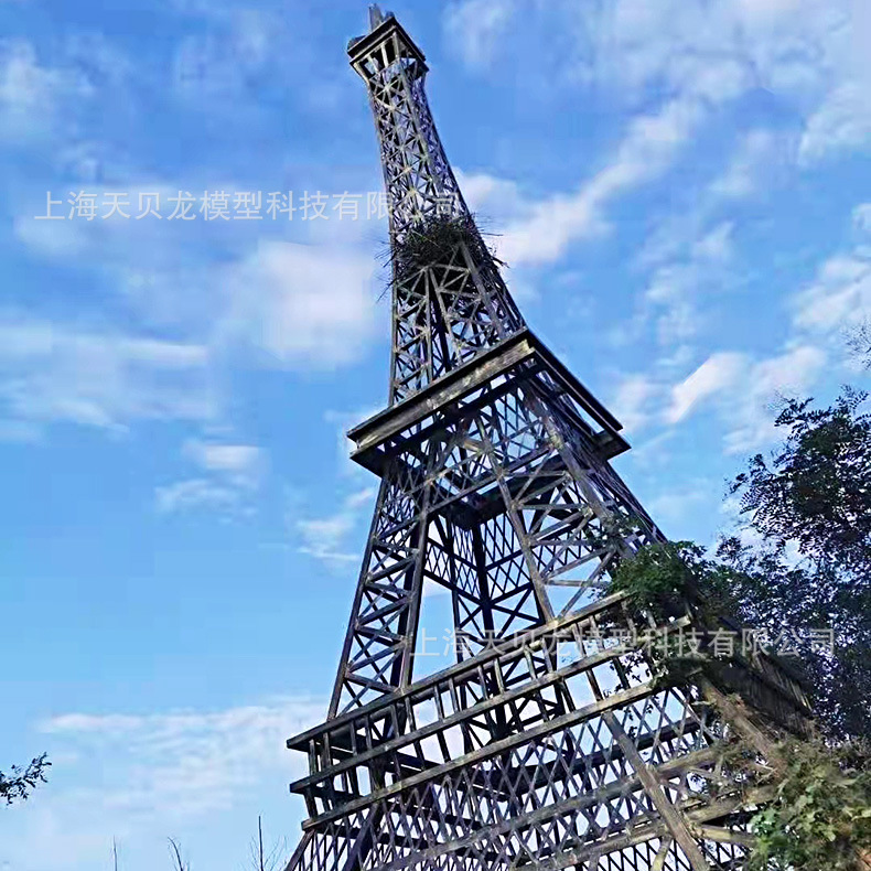 埃菲尔铁塔大型户外婚庆摄影道具法国巴黎装饰摆件高端庭院直供