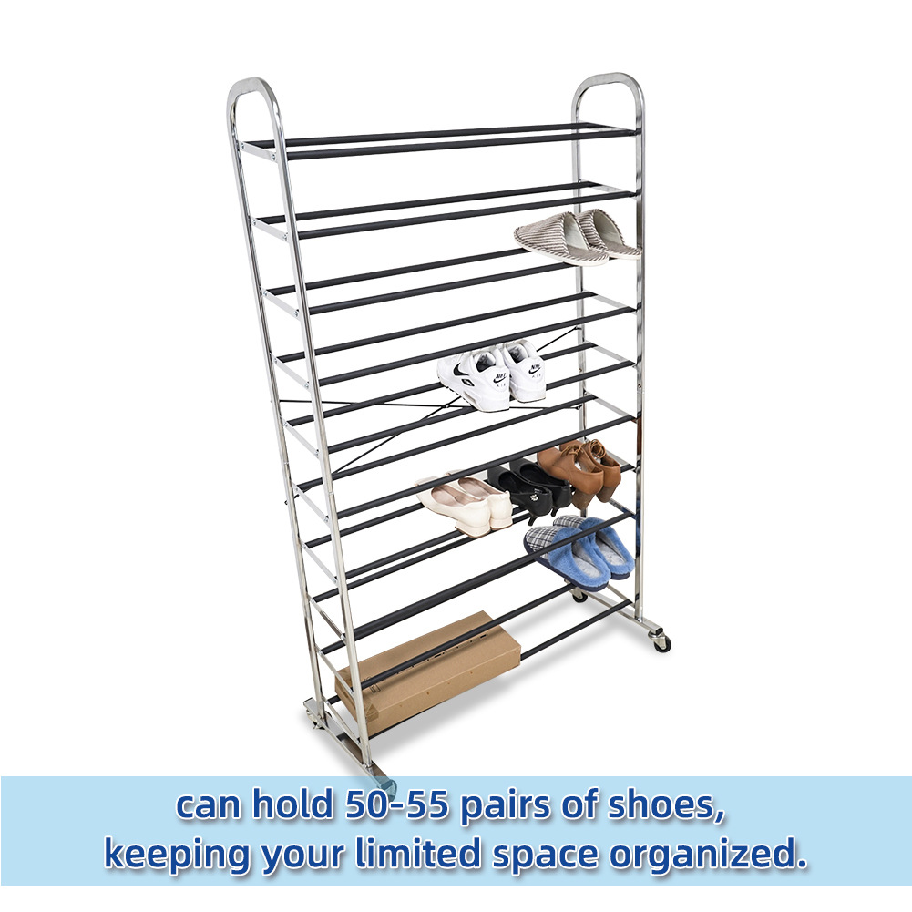 아마존에서 가장 인기 있는 10단 크롬 신발장