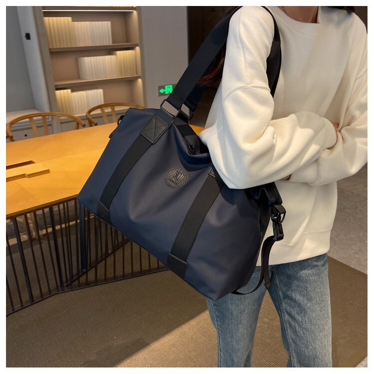 旅行バッグ メンズハンドバッグ 大容量旅行荷物バッグ ヨガスポーツバッグ オックスフォード布防水フィットネスバッグ|undefined