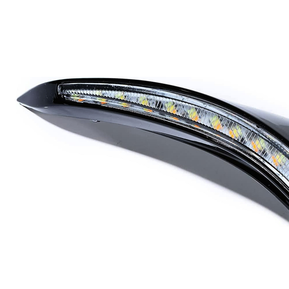 Aplicable a Toyota 21 - 22 nueva corona de tierra luz de niebla delantera LED renovación de luz de conducción diurna luz de dirección de agua corriente