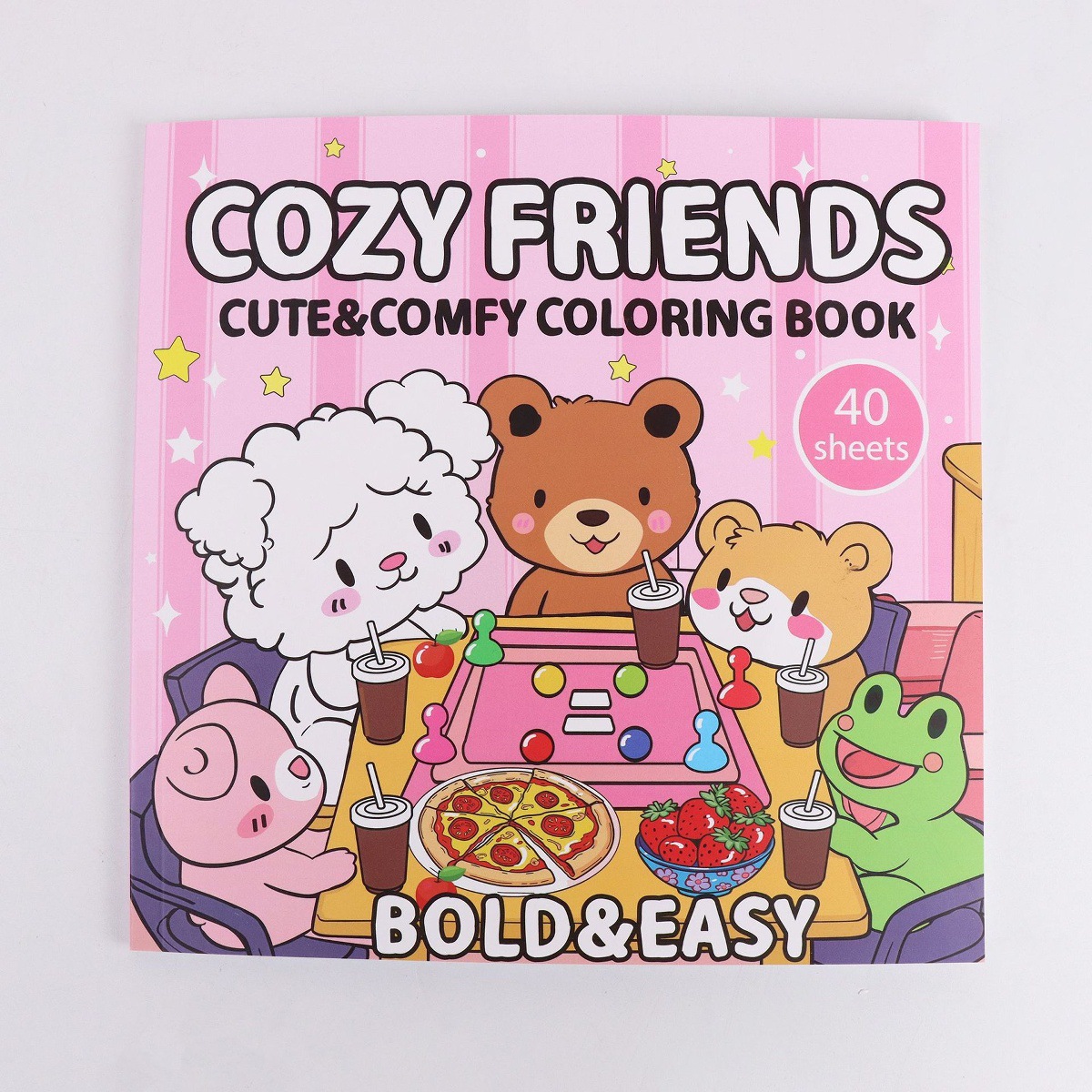Inventario transfronterizo nuevo libro de colorear CUDDLE CUTIES libros de colorear para niños y adolescentes libros de colorear