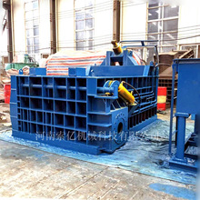 铜丝边料液压打包机 铁屑铝屑压实压块机 报废汽车压缩成型机