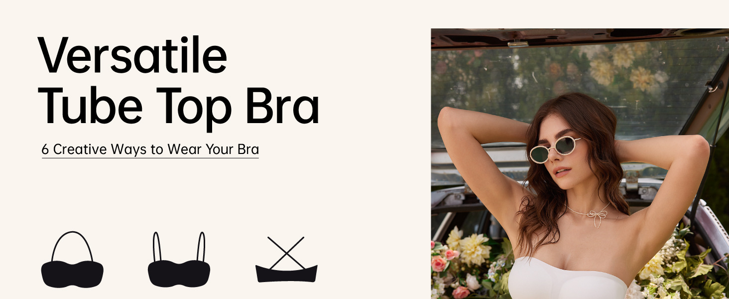 comfortable strapless bra