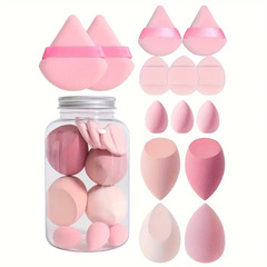 クロスボーダーのラフティングボトルの化粧品の卵はとても柔らかい缶のスポンジのパフの乾湿の両用の化粧品の卵はきめ細かくて粉を食べません。