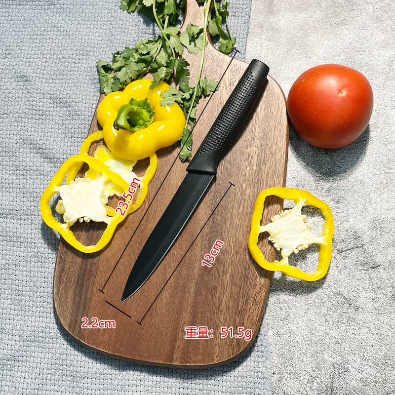 Cuchillo PP personalizado no pegajoso 6 piezas de cuchillo de cocinero combinado cuchillo de regalo de carne de carne de pan