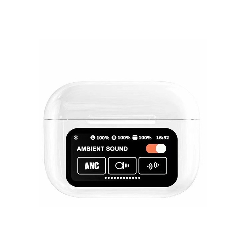 A9Pro auriculares bluetooth nuevos auriculares inalámbricos de pantalla táctil en color auriculares de reducción de ruido bluetooth auriculares general quinta generación ANC