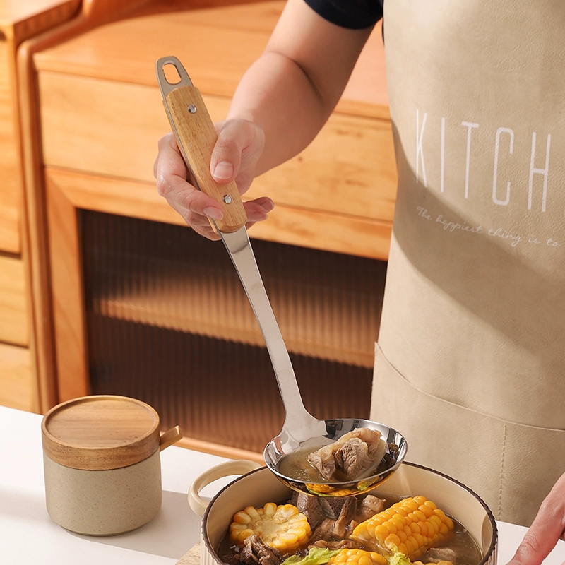 Shovel stainless steel, Japanese handle, big kitchenware