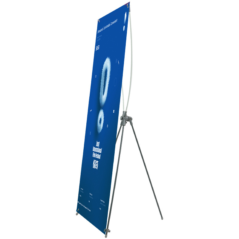 Factory direct outdoor windproof x exhibition stand banner display stand 60x160 80x180 exhibition stand poster display stand