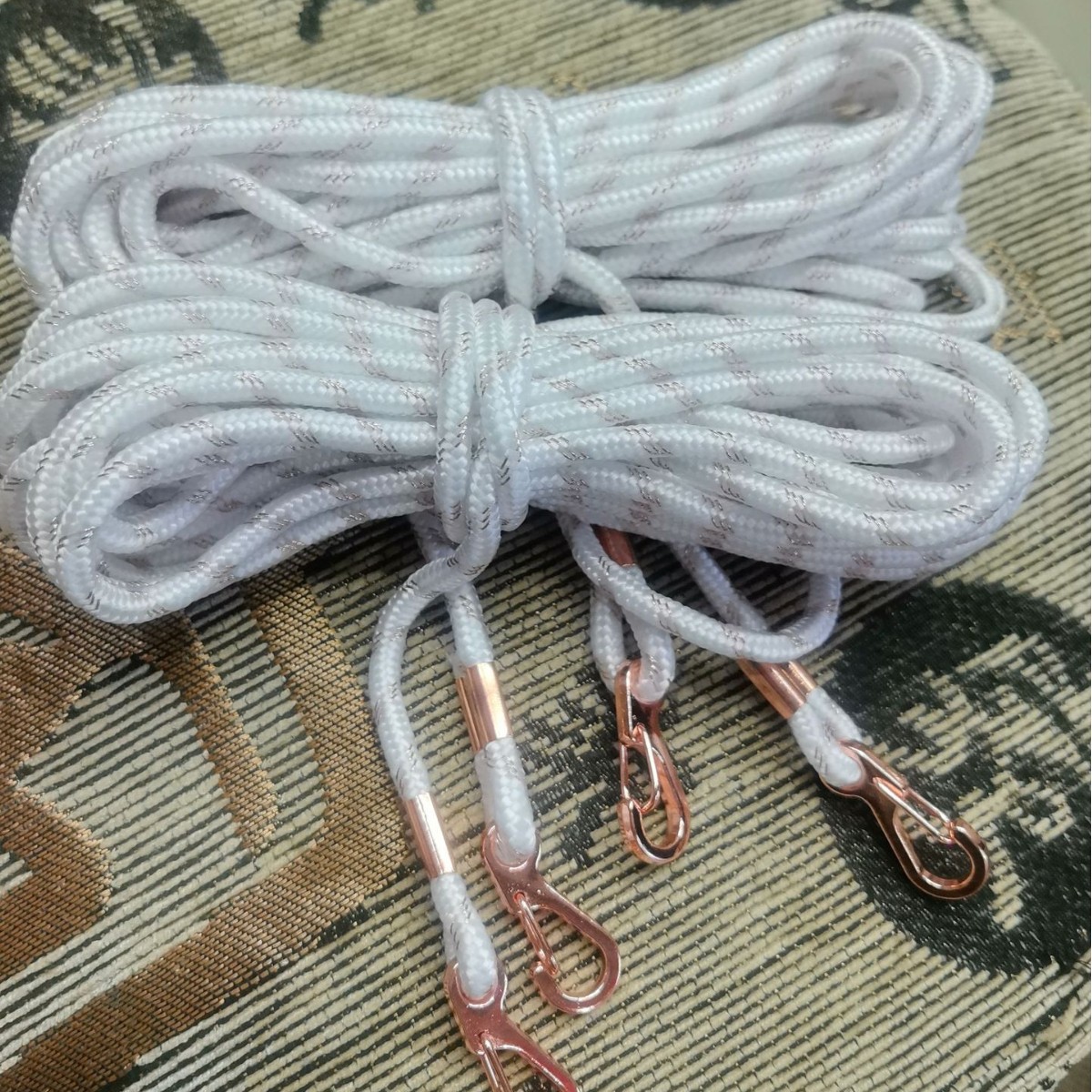 跨境晾衣绳加粗免打孔晾衣绳户外晒被子耐磨便携一拉紧晾衣绳子