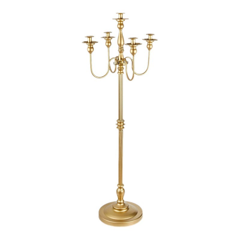 Металлический подсвечник в американском ретро-стиле для дома, большой подсвечник-подставка для свечей, декор для свадебных торжеств