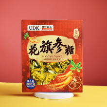 优之良品udk年货糖果花旗参糖 人参糖200g年货团购休闲零食批发