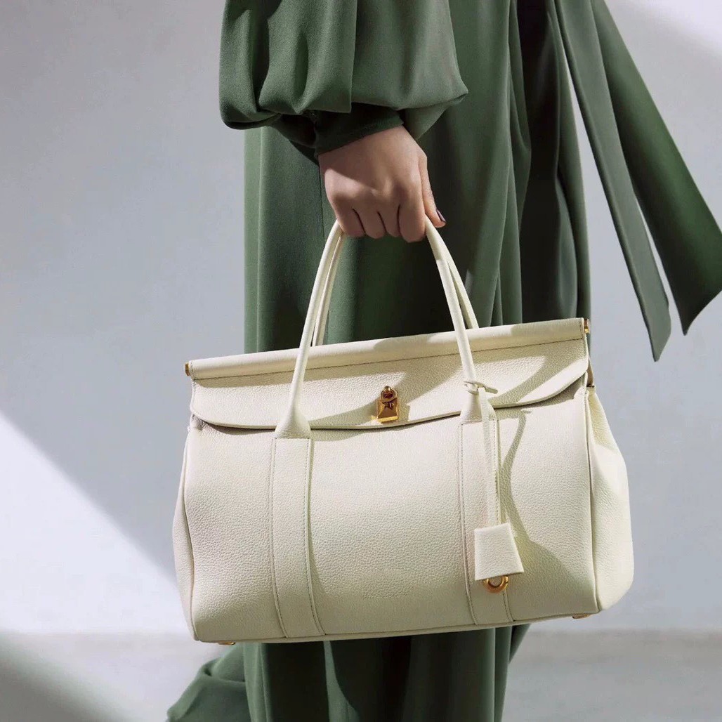 2025 New L32 Four-Season Versatile Work Clothing Stereo Tote Bag Single Shoulder Diagonal Satchel Underarm Briefcase Women's Bag