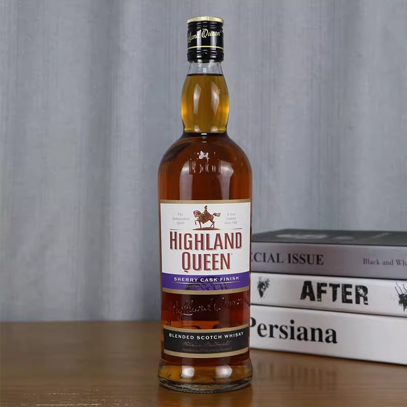 高地女王苏格兰雪莉桶调配威士忌HIGHLANDQUEEN洋酒英国进口700ml