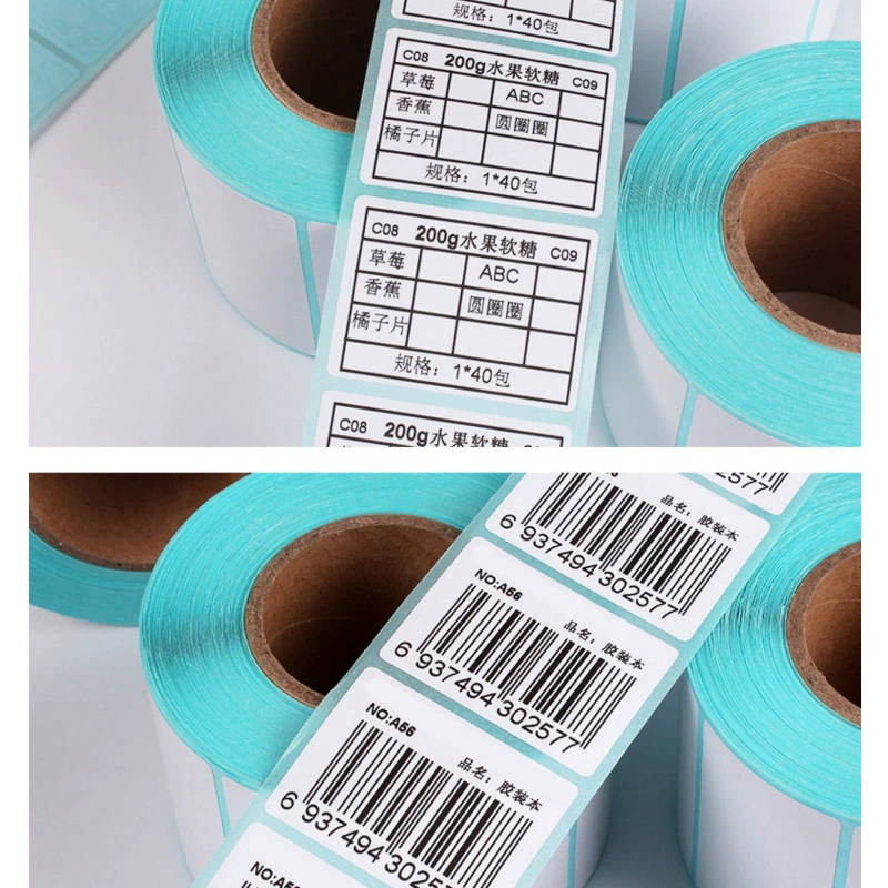 Three -proof thermist -sensitive note paper, non -dry glue 55*10*15*25 35 45 20 30 40 50 vertical version