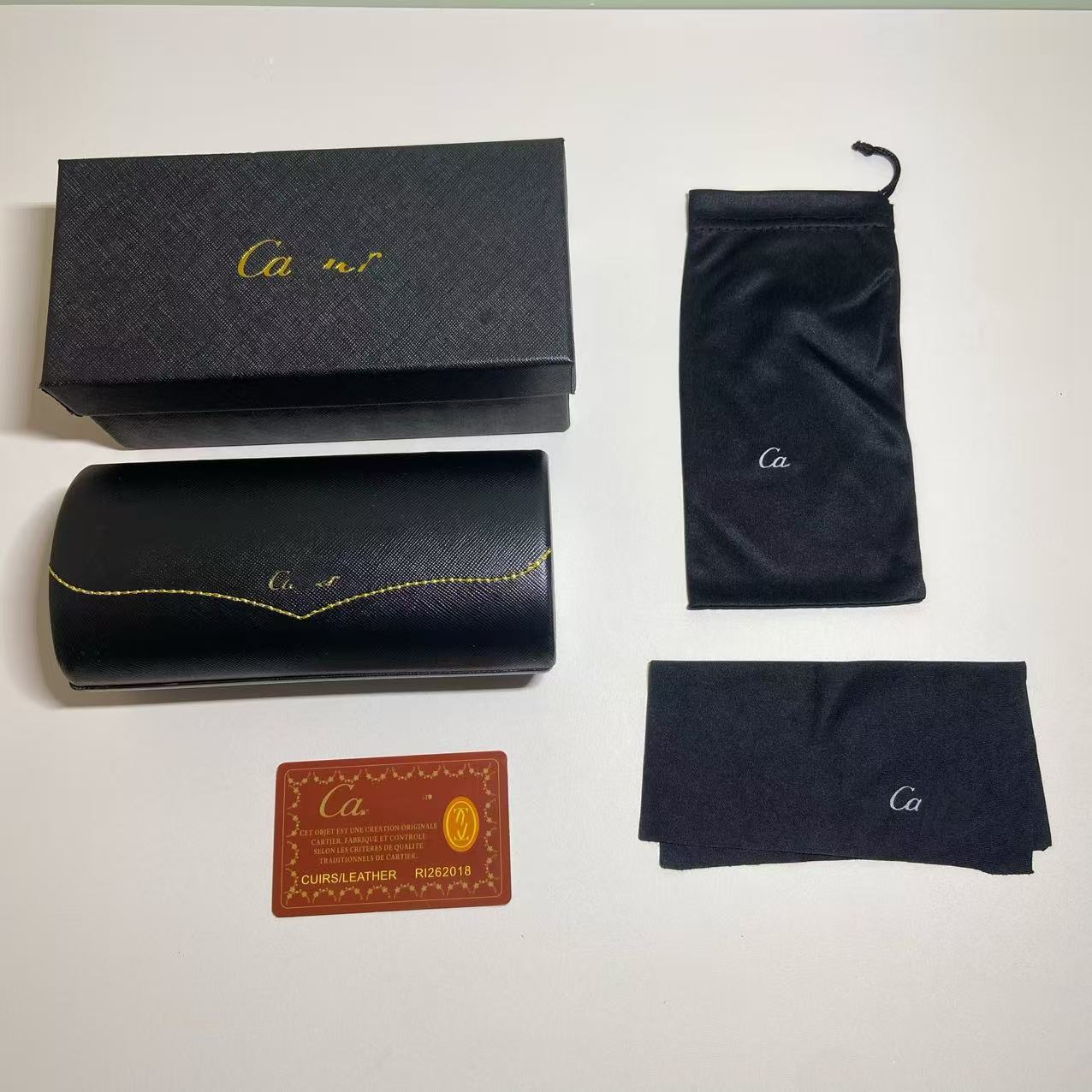 Inventario al por mayor nueva caja de gafas de alta calidad, caja de gafas de sol de alta gama, caja de gafas de sol, caja de paquete completa