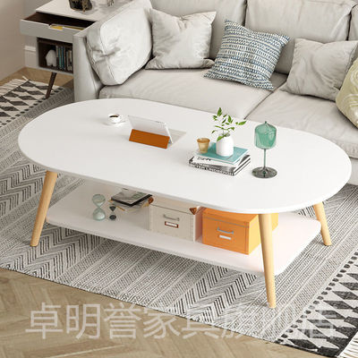 tea table Northern Europe Simplicity modern Light extravagance Small apartment a living room round table Rental household balcony originality Side table Corner table