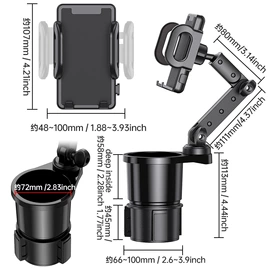 车用水杯架;车载手机支架;车用置物袋