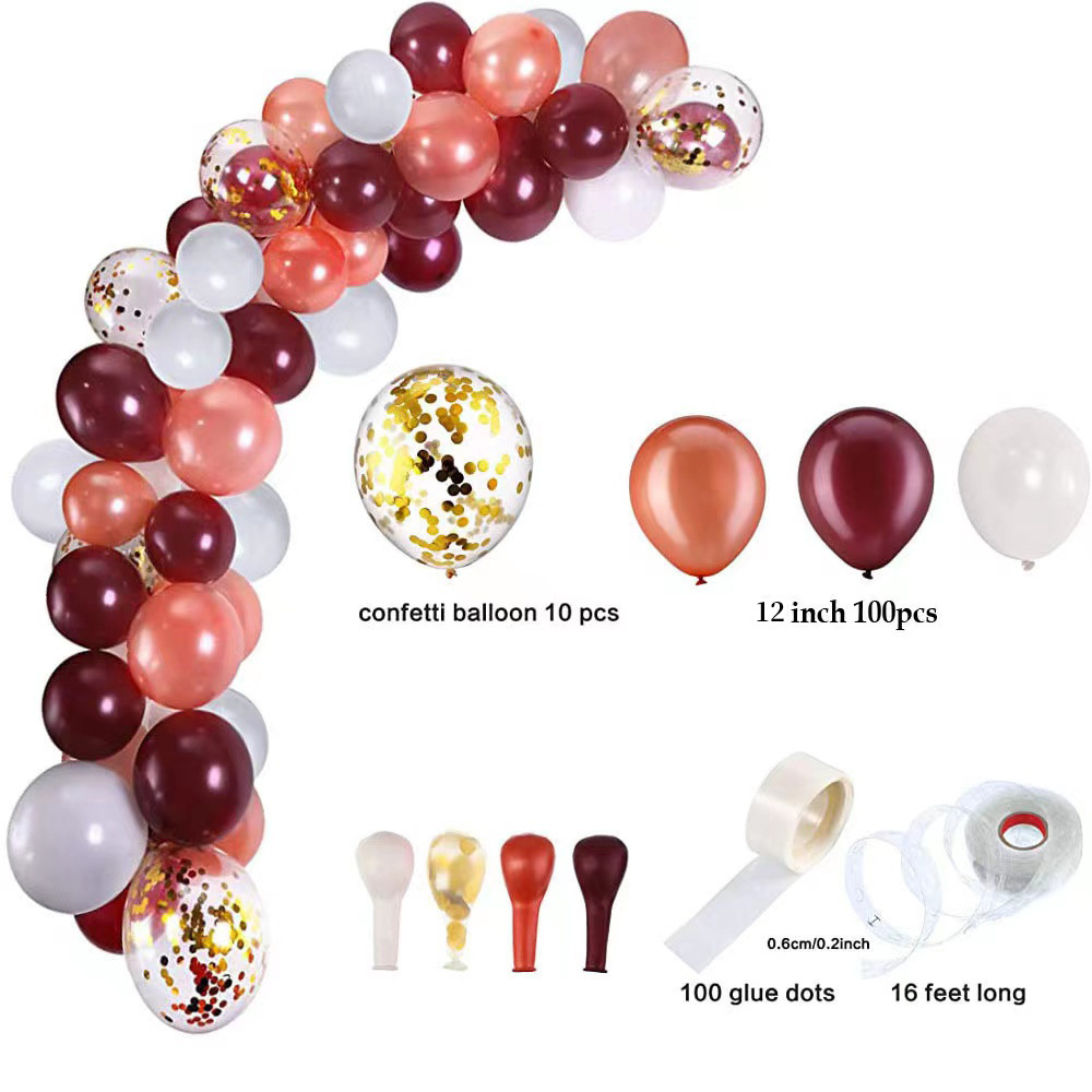 Cadena de globos transfronteriza tira de conexión porosa irregular fiesta de cumpleaños decoración modelado globo tarjeta cadena boda sala de diseño