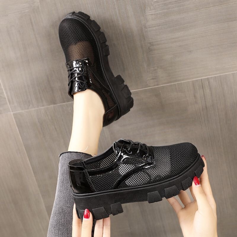 Women's work sandals, black, thick-soled, height-increasing, non-slip, soft-soled, comfortable, breathable, suitable for summer, restaurant use