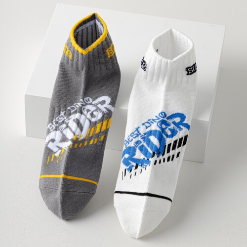Socks Men's Short Socks Spring and Summer Thin Boys Sports Socks Sweat-Absorbent Short Cotton Socks Trendy Men's Socks Zhuji Wholesale