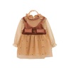 Lace fashionable dress for princess girl's, western style, internet celebrity