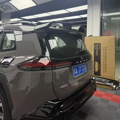 Suitable for the 2026 new Toyota RAV4 rear spoiler modification and decorative spoiler (Fixed wind wing)