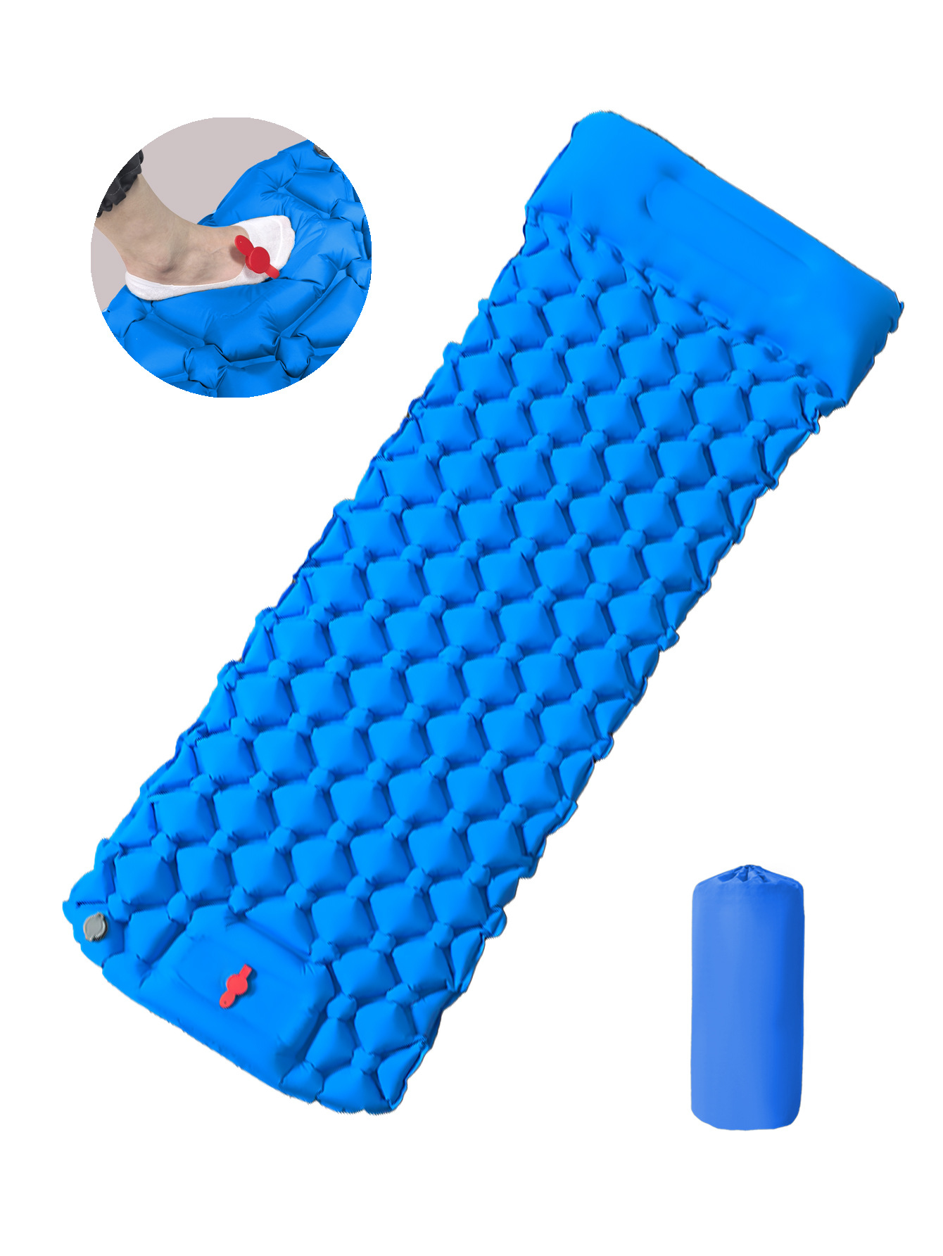 LT88 로얄 블루 풋 모델(베개 포함) [OPP 가방]