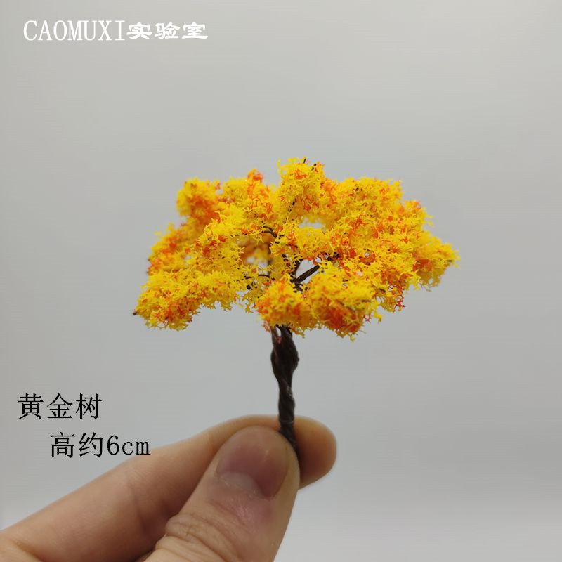 マイクロ風景装飾品ミニシミュレーション桜の木ミニチュアモデル砂テーブルガーデニング造園 diy 材料アクセサリー|undefined