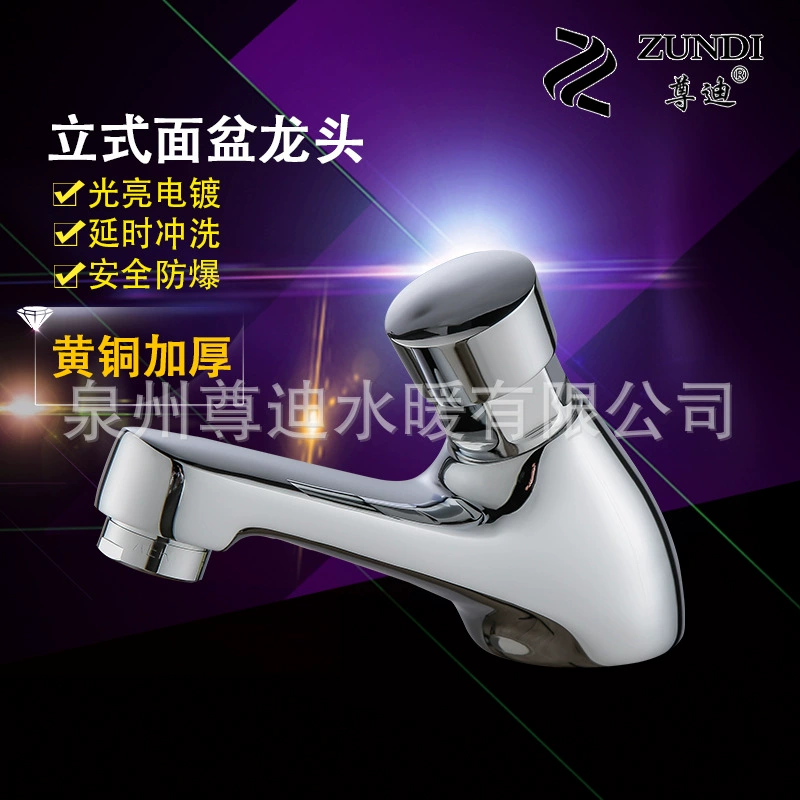 Завод прямой меди задержки бассейна кран общественное место задержки умывальник один холодной Задержки Кран