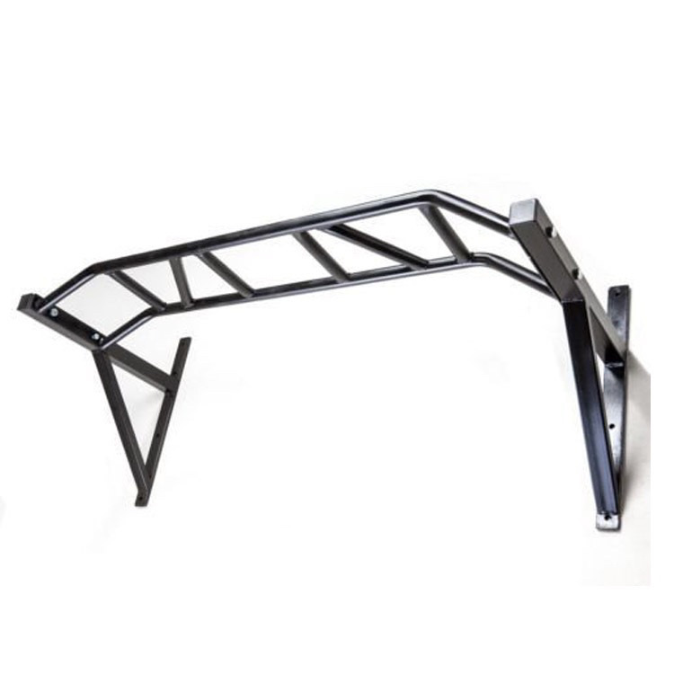 Indoor Home Wall-Mounted Pull-Up Rack Wall Punching Training Rack Extended Horizontal Bar Ring Fitness Sports Rack