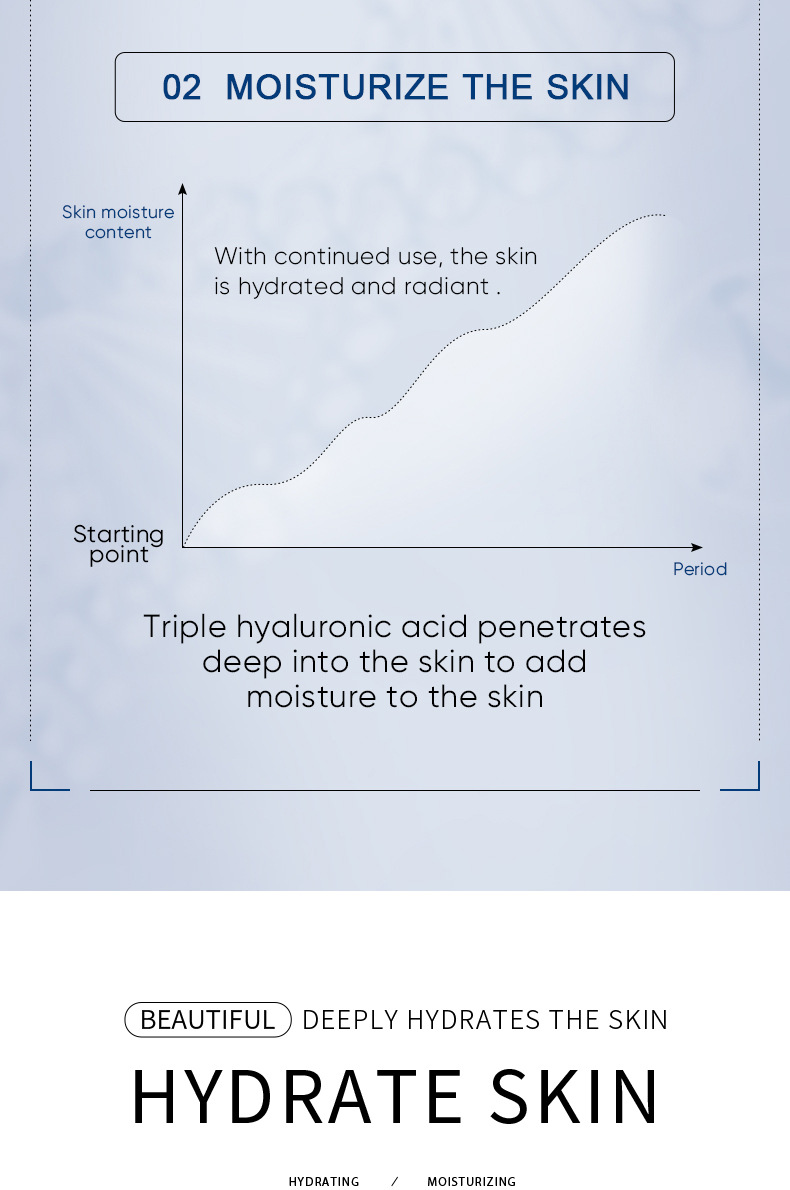 SADOER hyaluronic acid moisturizing ampoule essence cross-border export factory direct sales