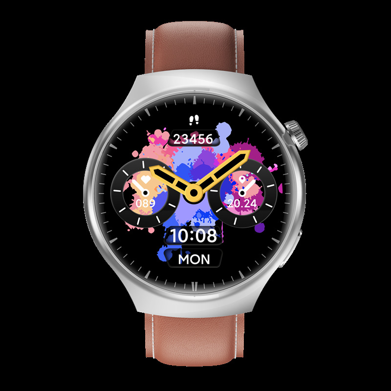 Reloj Inteligente Popular Transfronterizo Watch4ProSuit, Juego 7 en 1, Pantalla Redonda de Alta Definición, Reloj Inteligente Huaqiangbei