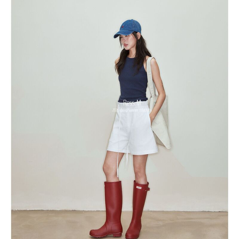 Ress.M 2026 Spring New Basic Women's Slimming Versatile Wearable Slim Fit Pullover Vest
