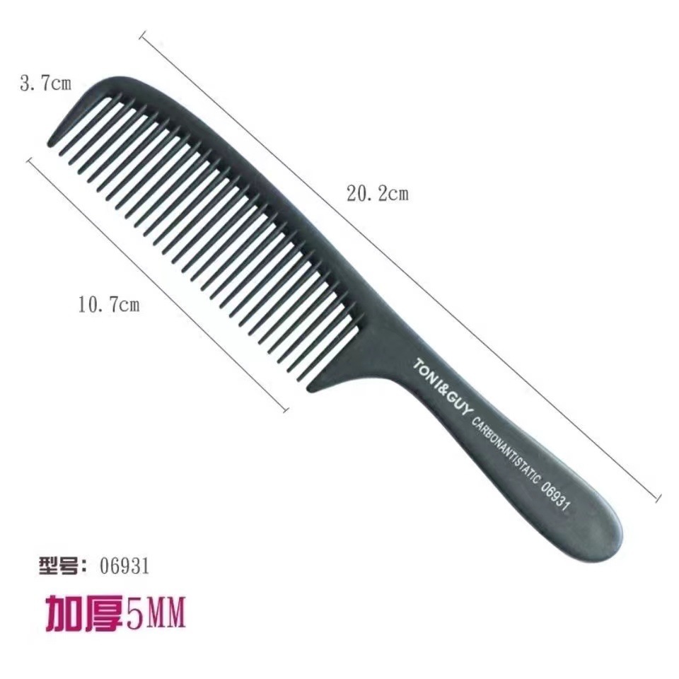 Peine de Aguja de Acero para Mechas y Separación de Cabello para Estilistas