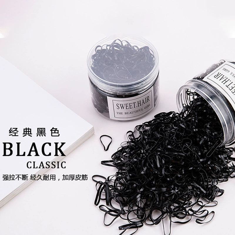 Детские кольца для волос Детские волосы Детские маленькие резиновые ленты для волос Девочки одноразовые аксессуары для волос