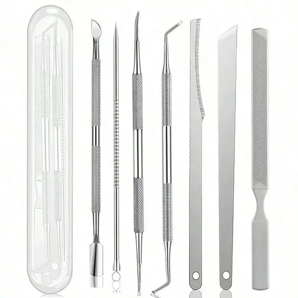 Cross-Border Hot-Selling Manicure Tool Kit Manicure Nail Tools 5-Piece Set Ingrown Nail Care Trimming Pedicure Knife Wholesale