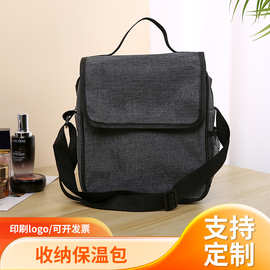 手提简约保温包防水加厚铝箔多功能野餐包上班出差保温保鲜饭盒包