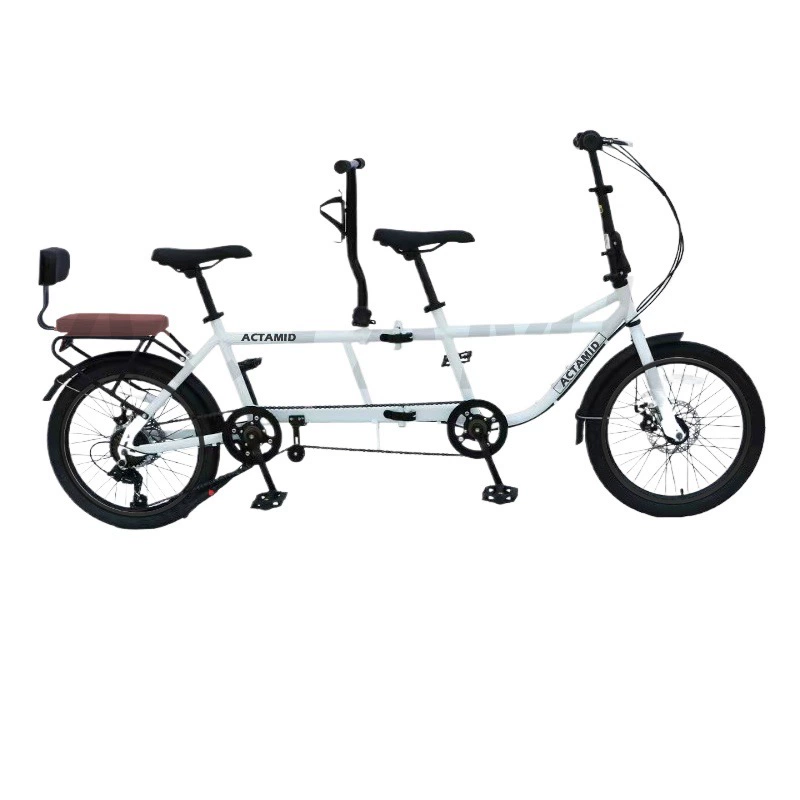 Складной tandem-велосипед для взрослых