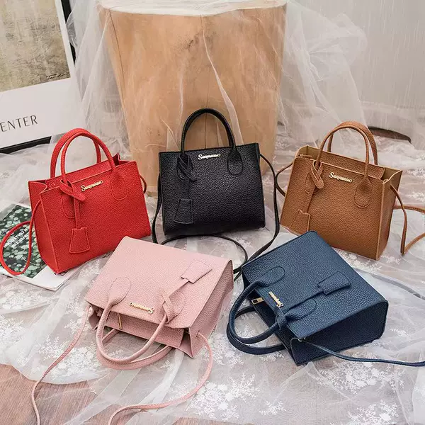 Litchi Pattern Handbags Ladies Handbags 2024 Export Small Bags Women Wholesale Dropshipping Handbags